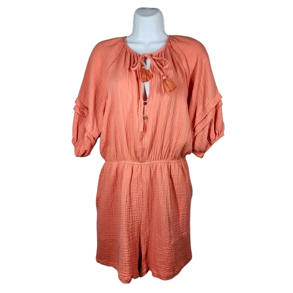 KNOX ROSE COTTON ROMPER - Picture 1 of 8